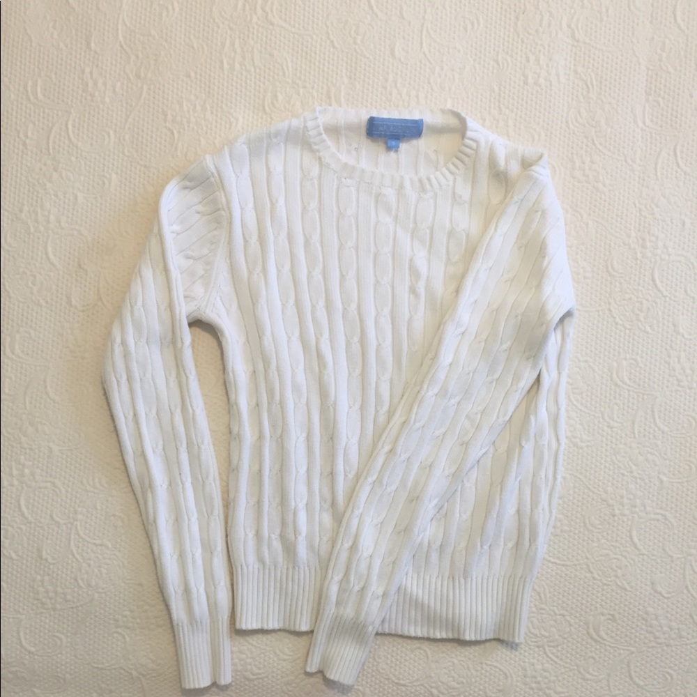 J. McLaughlin Cable Sweater